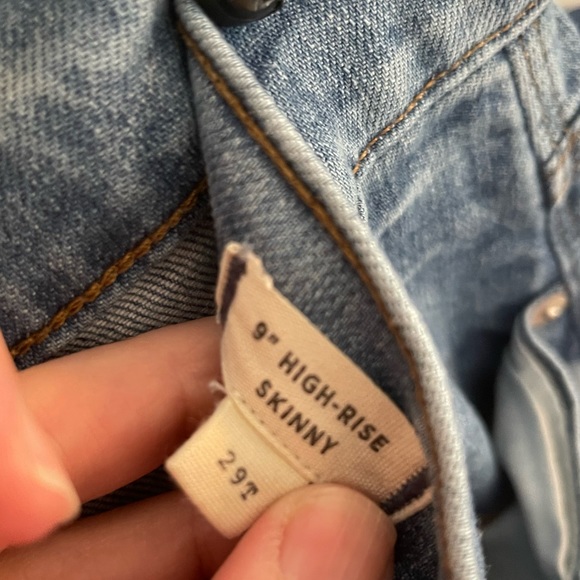 Madewell 9inch Hi-Rise Skinny Denim Jeans - Picture 5 of 5